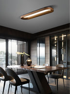 Flowing Cloud Wood LED Ceiling Light - product view 11