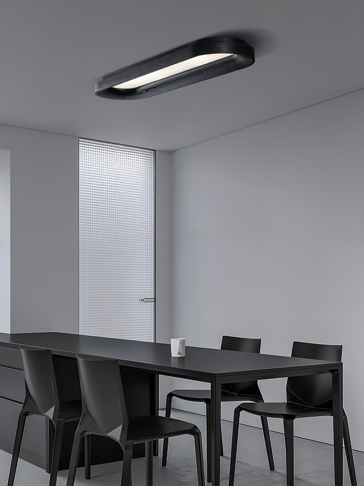 Flowing Cloud Wood LED Ceiling Light - product view 13