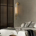 Fontanelle Ribbed Glass Wall Sconce – wall sconce view 20
