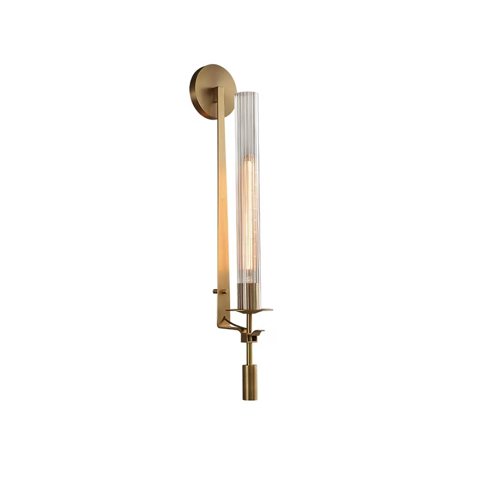 Fontanelle Ribbed Glass Wall Sconce – wall sconce view 51