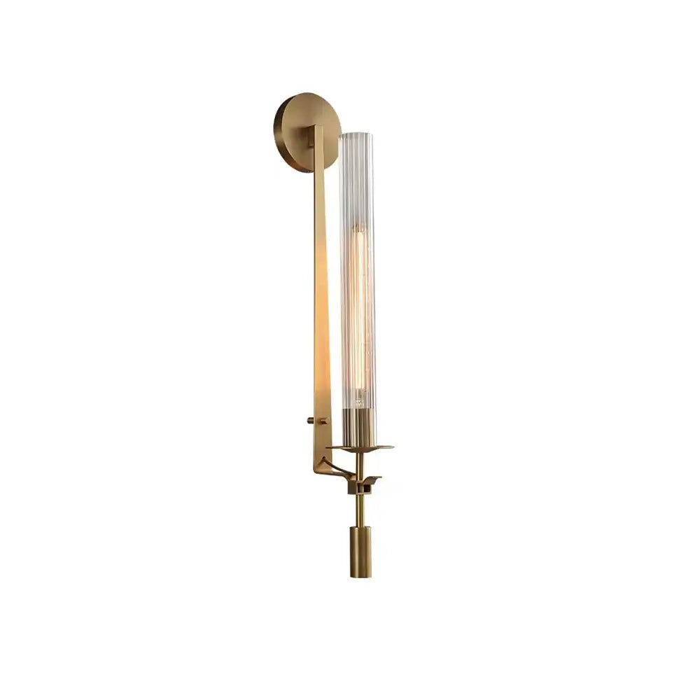 Fontanelle Ribbed Glass Wall Sconce – wall sconce view 57