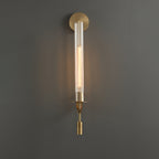 Fontanelle Ribbed Glass Wall Sconce – wall sconce view 64