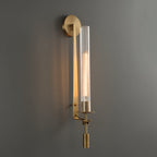 Fontanelle Ribbed Glass Wall Sconce – wall sconce view 72