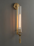 Fontanelle Ribbed Glass Wall Sconce – wall sconce view 76