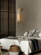 Fontanelle Ribbed Glass Wall Sconce – wall sconce view 83