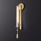 Fontanelle Ribbed Glass Wall Sconce – wall sconce view 85