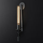 Fontanelle Ribbed Glass Wall Sconce – wall sconce view 86