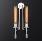 Fontanelle Ribbed Glass Wall Sconce – wall sconce view 91