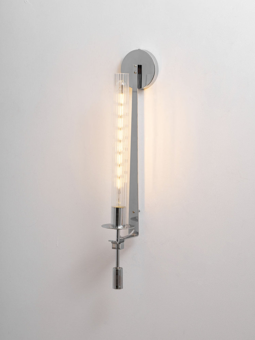 Fontanelle Ribbed Glass Wall Sconce – wall sconce view 102