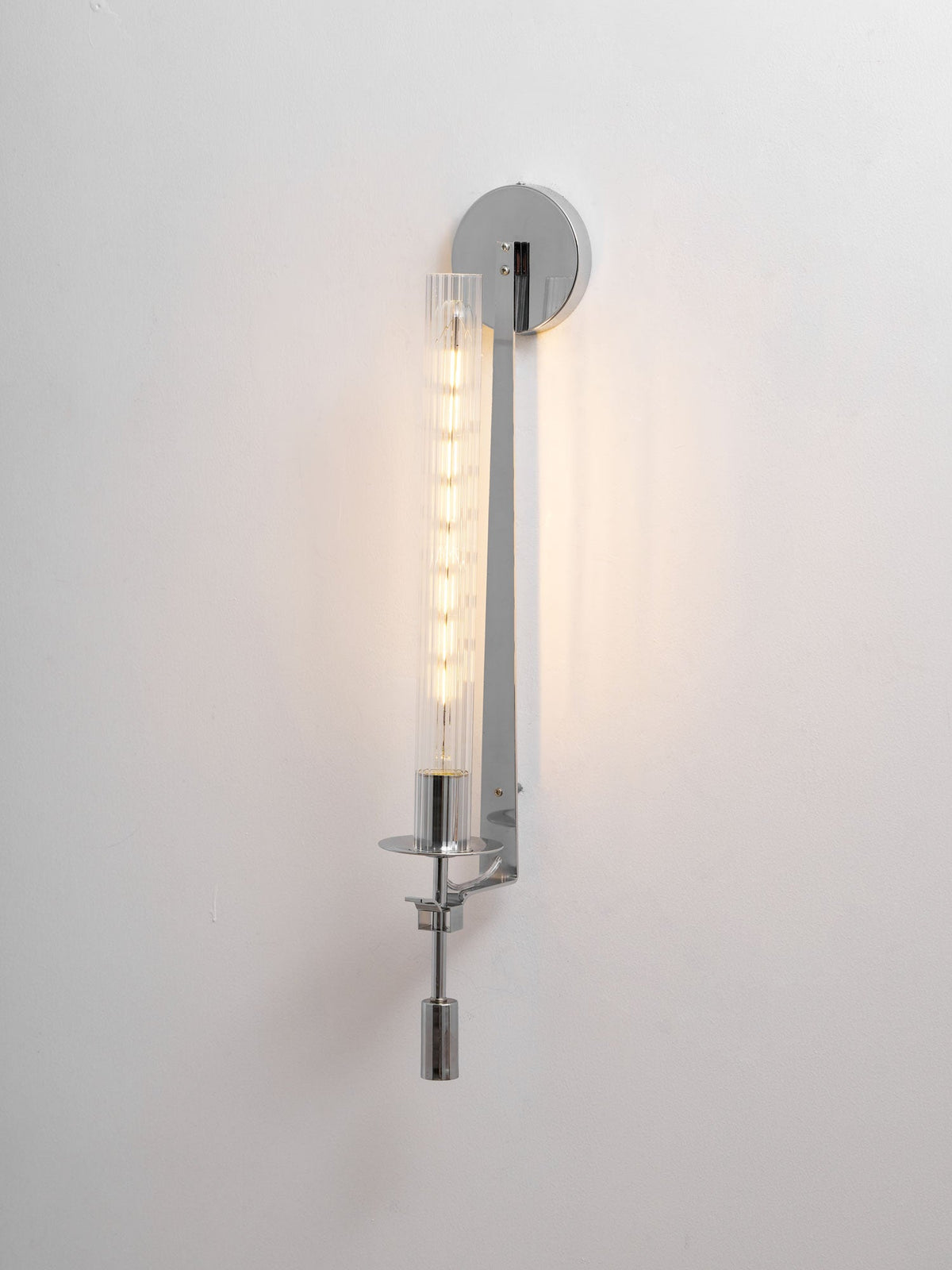Fontanelle Ribbed Glass Wall Sconce – wall sconce view 102