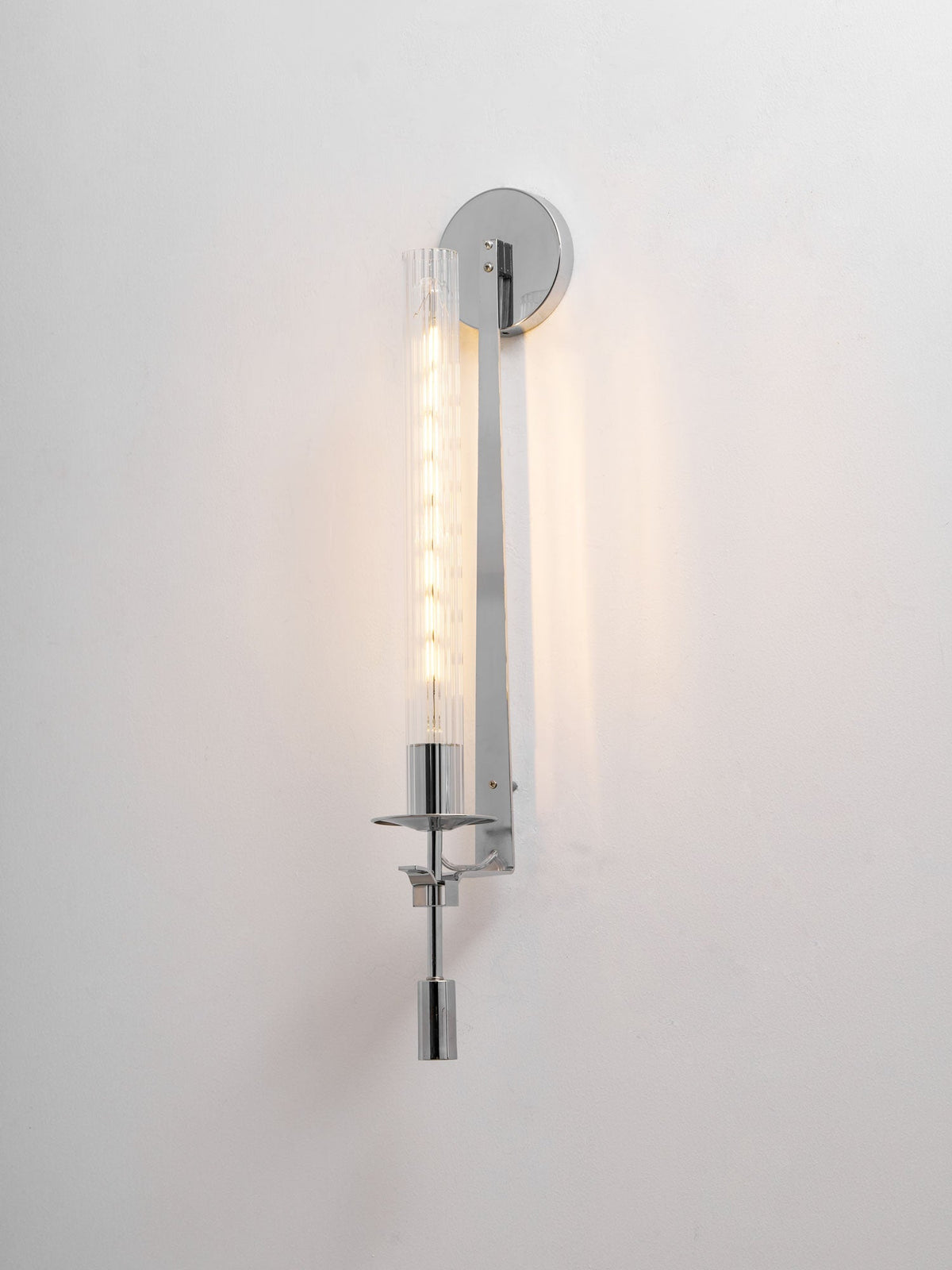 Fontanelle Ribbed Glass Wall Sconce – wall sconce view 103