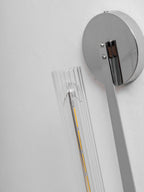 Fontanelle Ribbed Glass Wall Sconce – wall sconce view 106