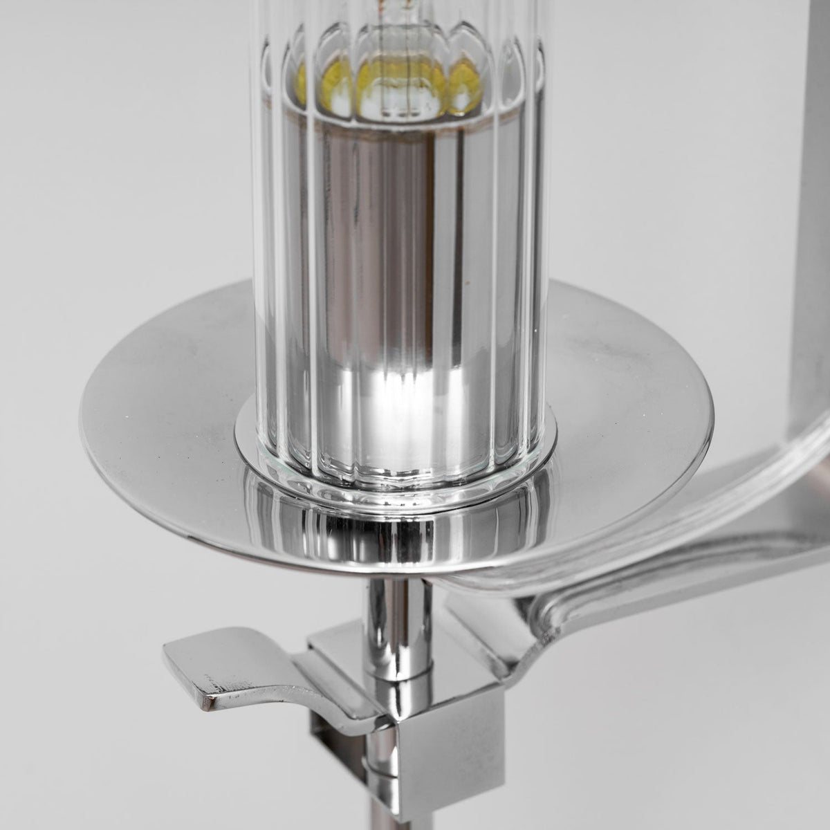 Fontanelle Ribbed Glass Wall Sconce – wall sconce view 107