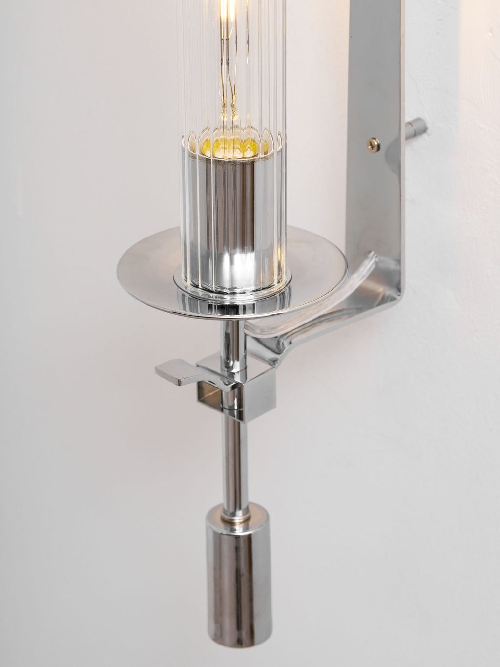 Fontanelle Ribbed Glass Wall Sconce – wall sconce view 109