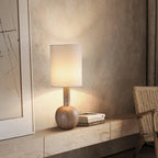 Gavel Table Lamp — product and interior detail 5