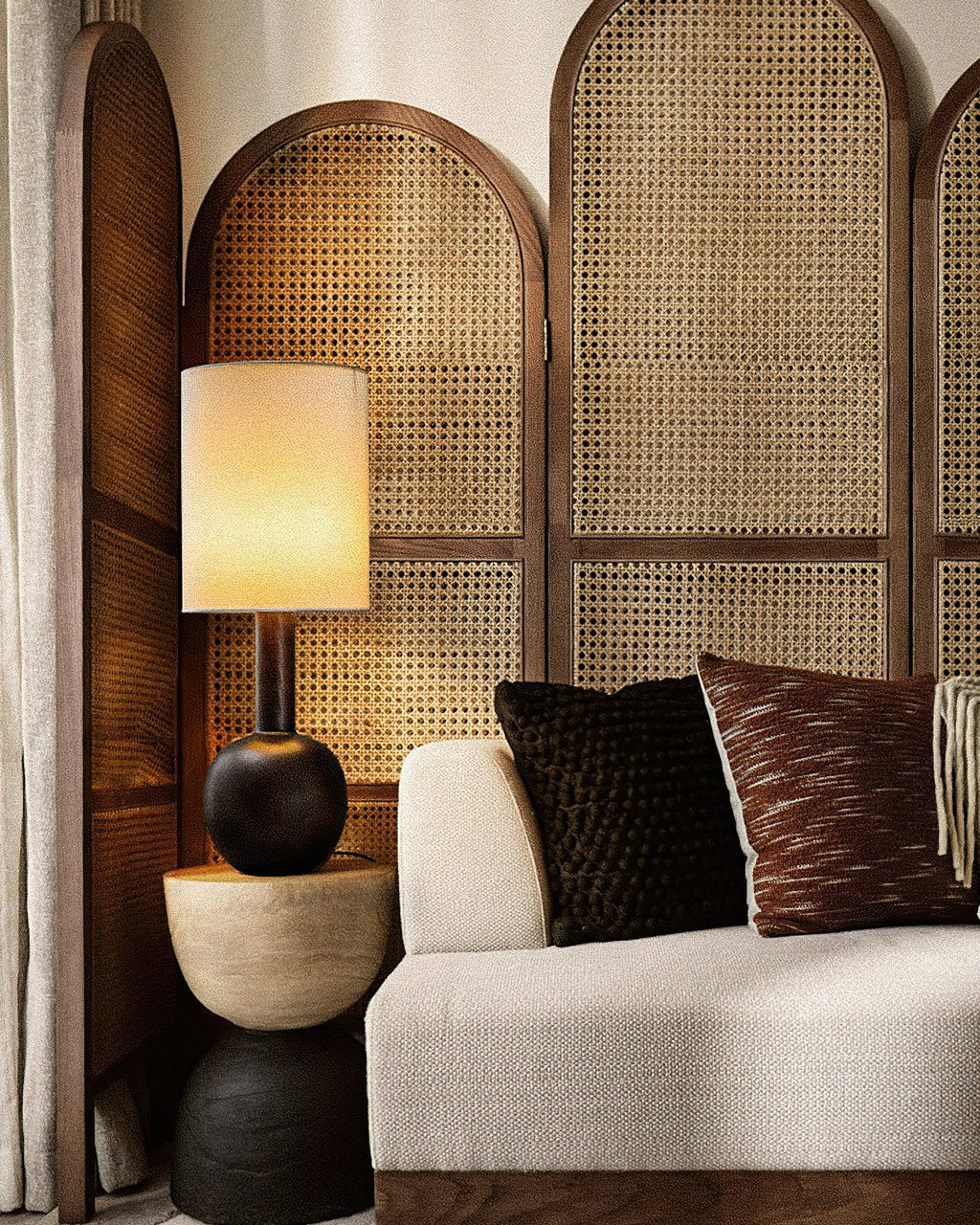 Gavel Table Lamp — product and interior detail 9