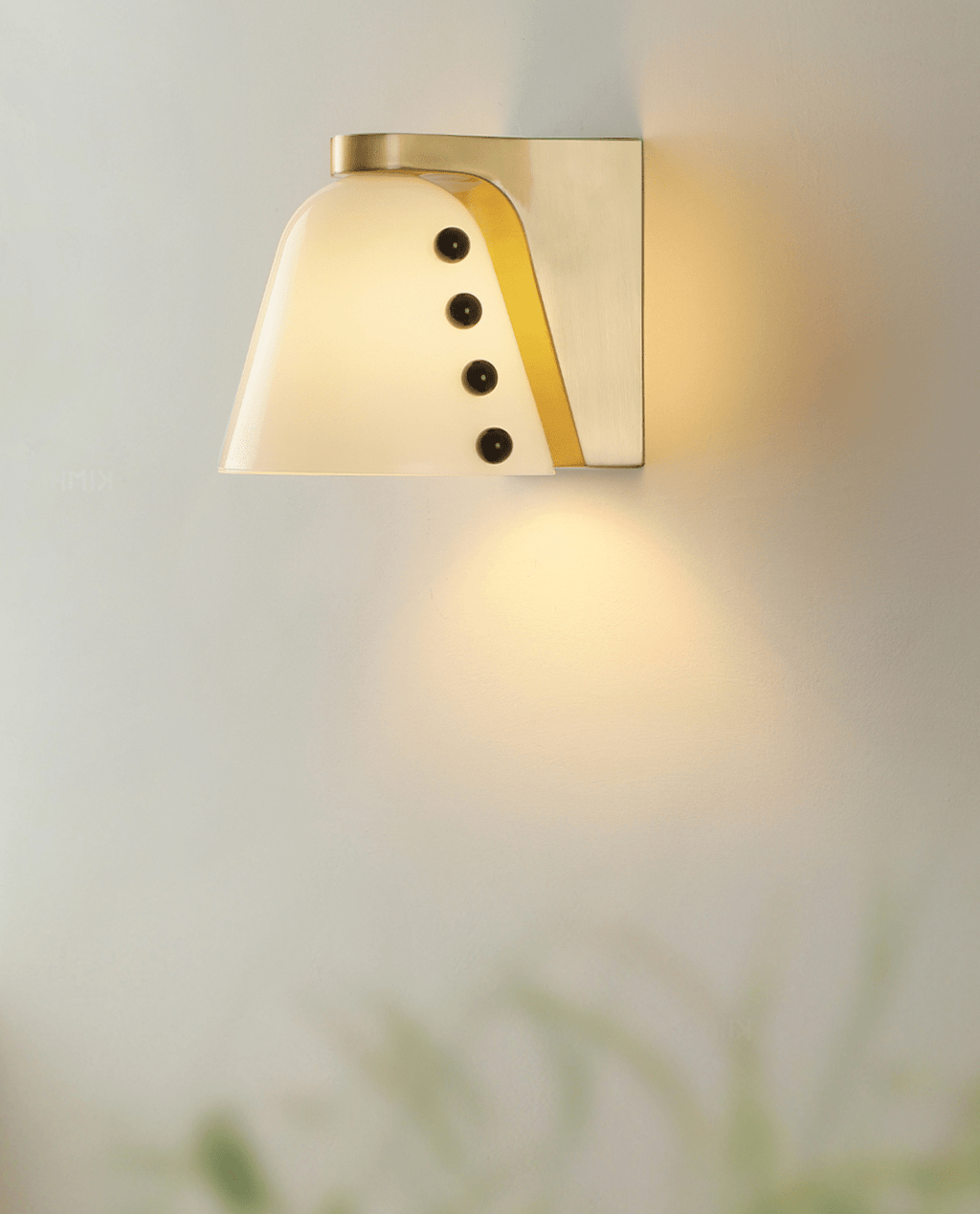 Gemma Dotted Glass Wall Sconce — design detail 3