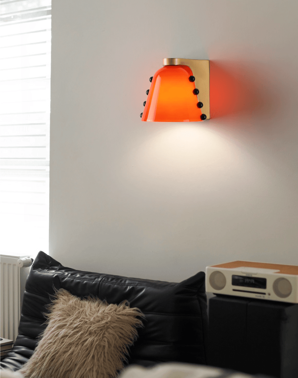 Gemma Dotted Glass Wall Sconce — design detail 5
