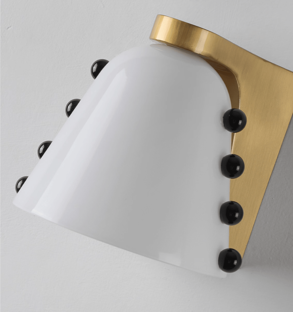 Gemma Dotted Glass Wall Sconce — design detail 6