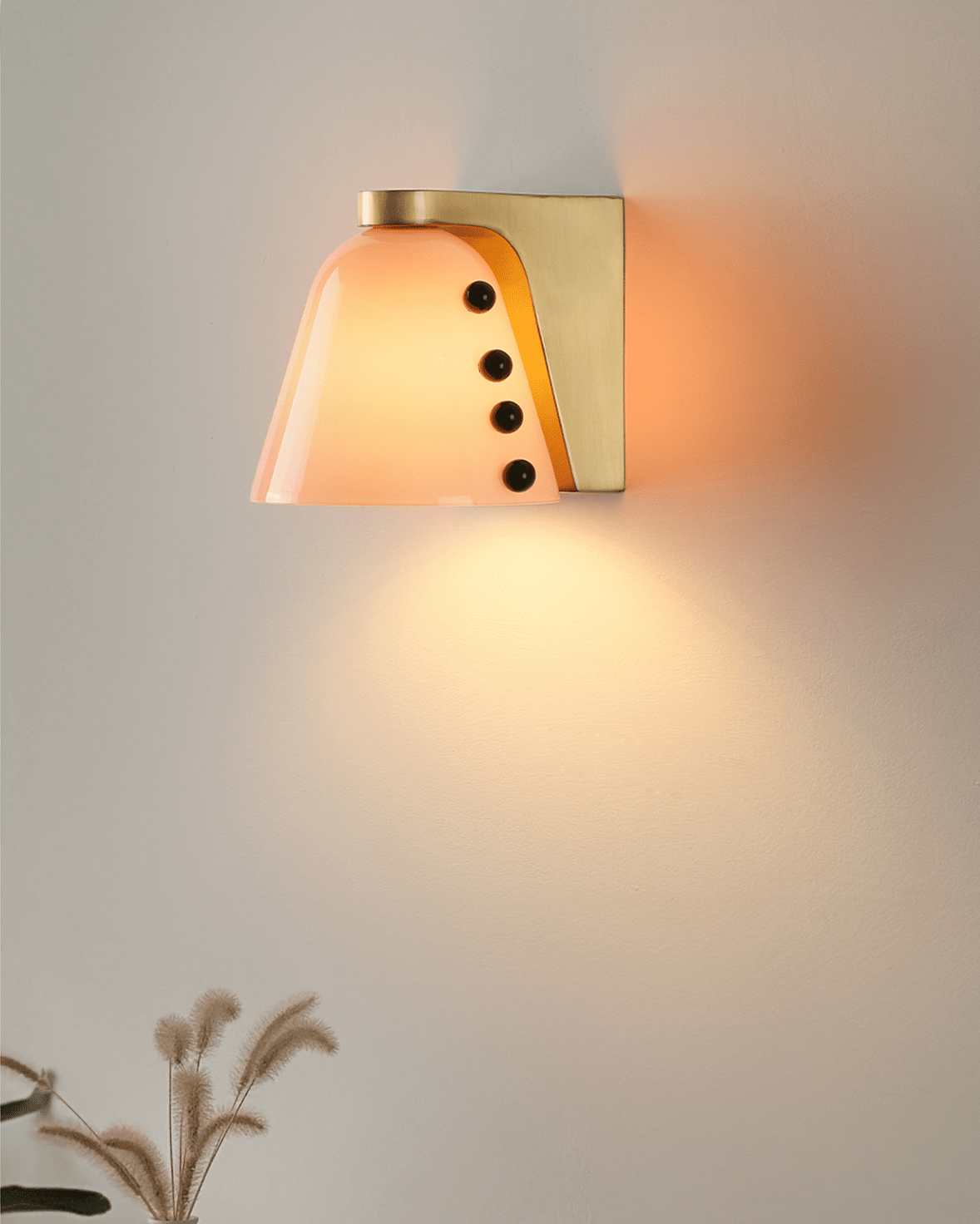 Gemma Dotted Glass Wall Sconce — design detail 8