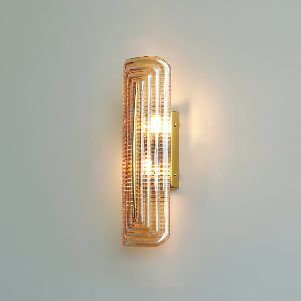 Glacium Wall Lamp — Cognac