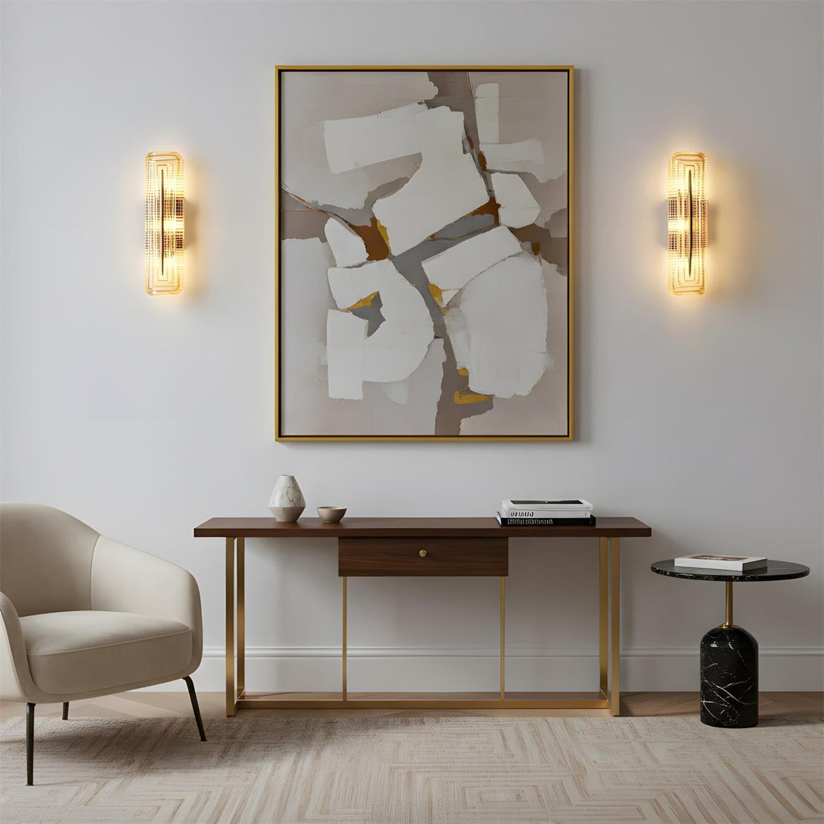 Glacium Wall Lamp — product and interior detail 9