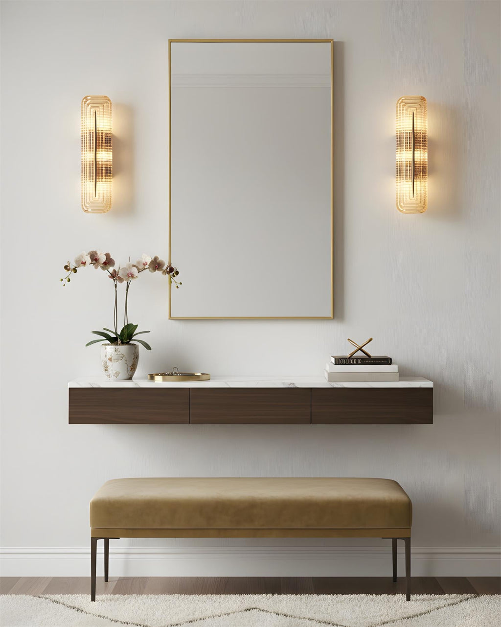 Glacium Wall Lamp — product and interior detail 10