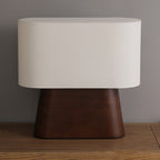 Habitat Wood and Fabric Table Lamp - product view 12