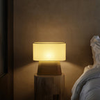 Habitat Wood and Fabric Table Lamp - product view 16