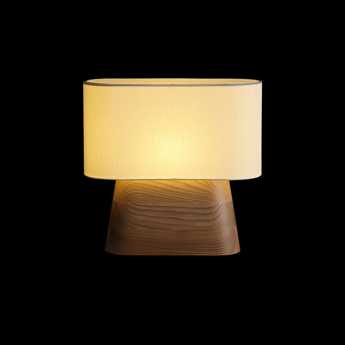 Habitat Wood and Fabric Table Lamp - product view 20