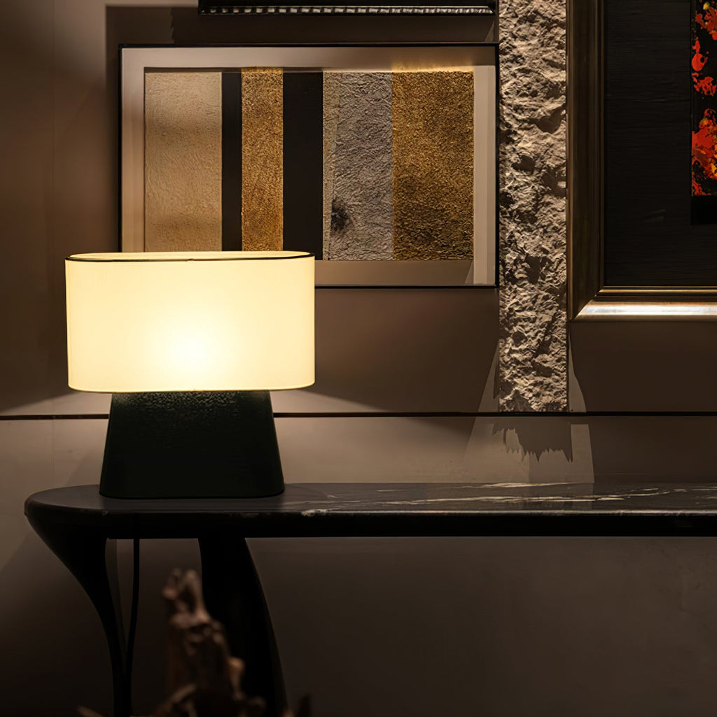 Habitat Wood and Fabric Table Lamp - product view 21