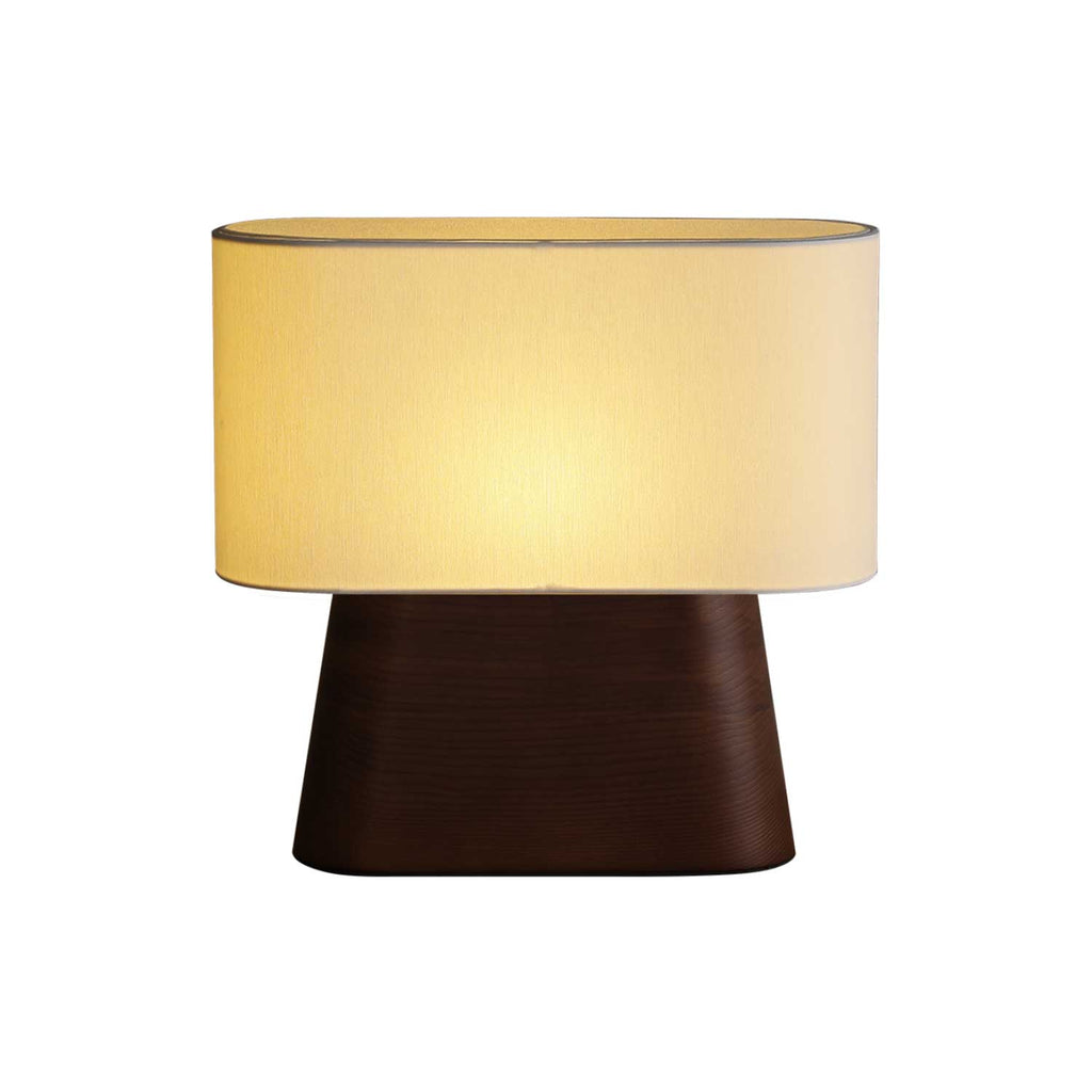 Habitat Wood and Fabric Table Lamp - product view 28
