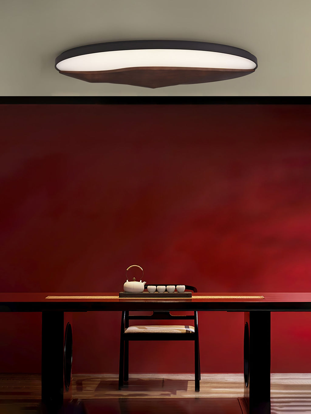 Half-Mountain Ceiling Lamp — product and interior detail 11
