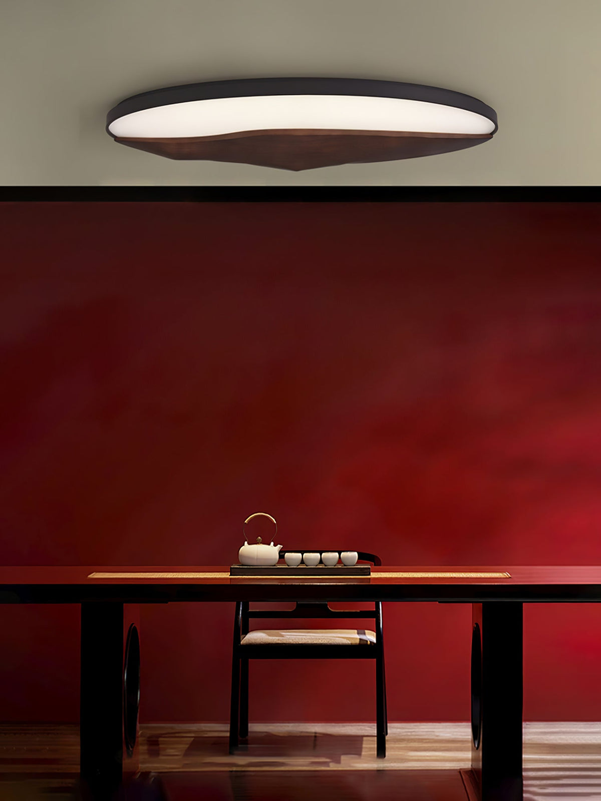 Half-Mountain Ceiling Lamp — product and interior detail 11