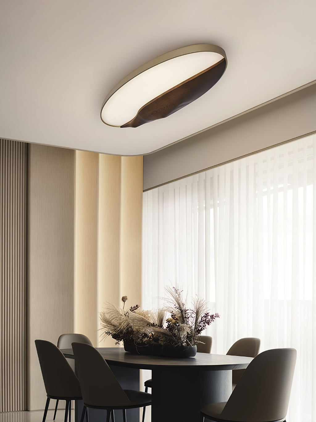Half-Mountain Ceiling Lamp — product and interior detail 15