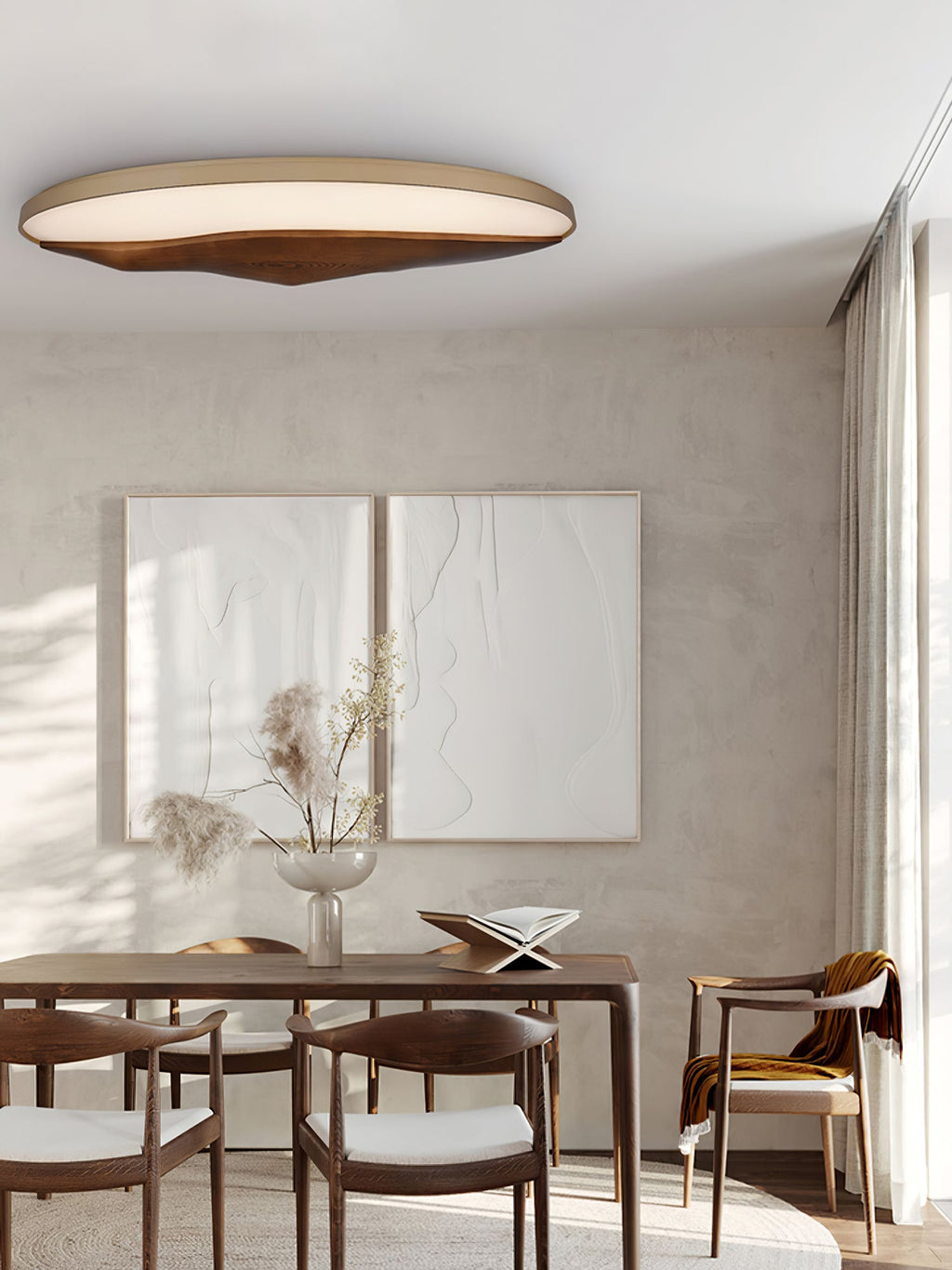 Half-Mountain Ceiling Lamp — product and interior detail 19