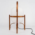 Haven Wood & Glass Plug-In Lantern Lamp — product, finish and specification view 44