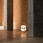 Haven Wood & Glass Plug-In Lantern Lamp — product, finish and specification view 56