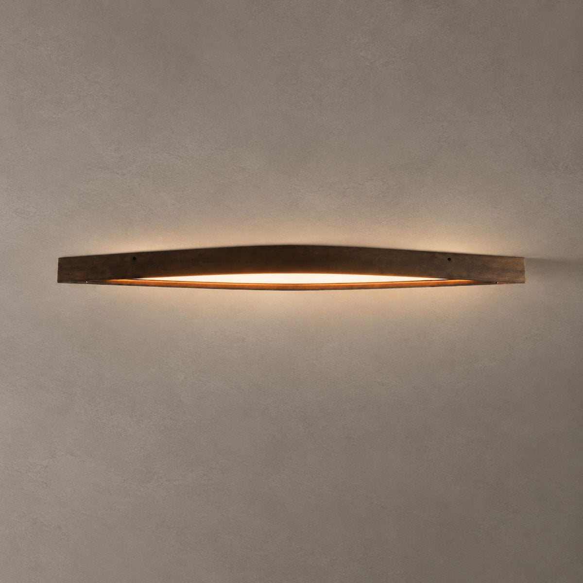 Horizon Linear Wood Ceiling Lamp — product and interior detail 28