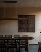 Horizon Linear Wood LED Pendant Light - product view 7