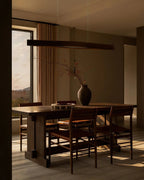 Horizon Linear Wood LED Pendant Light - product view 21