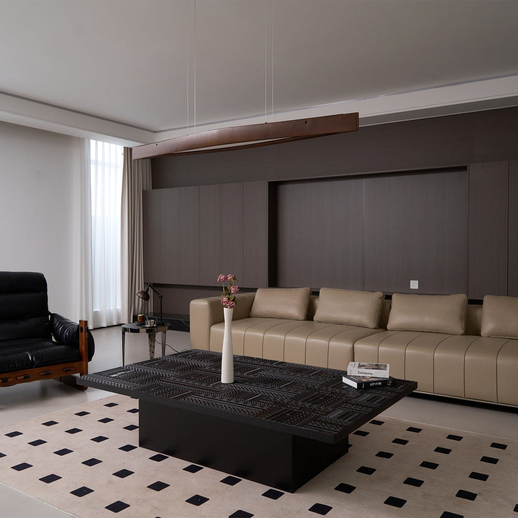 Horizon Linear Wood LED Pendant Light - product view 30