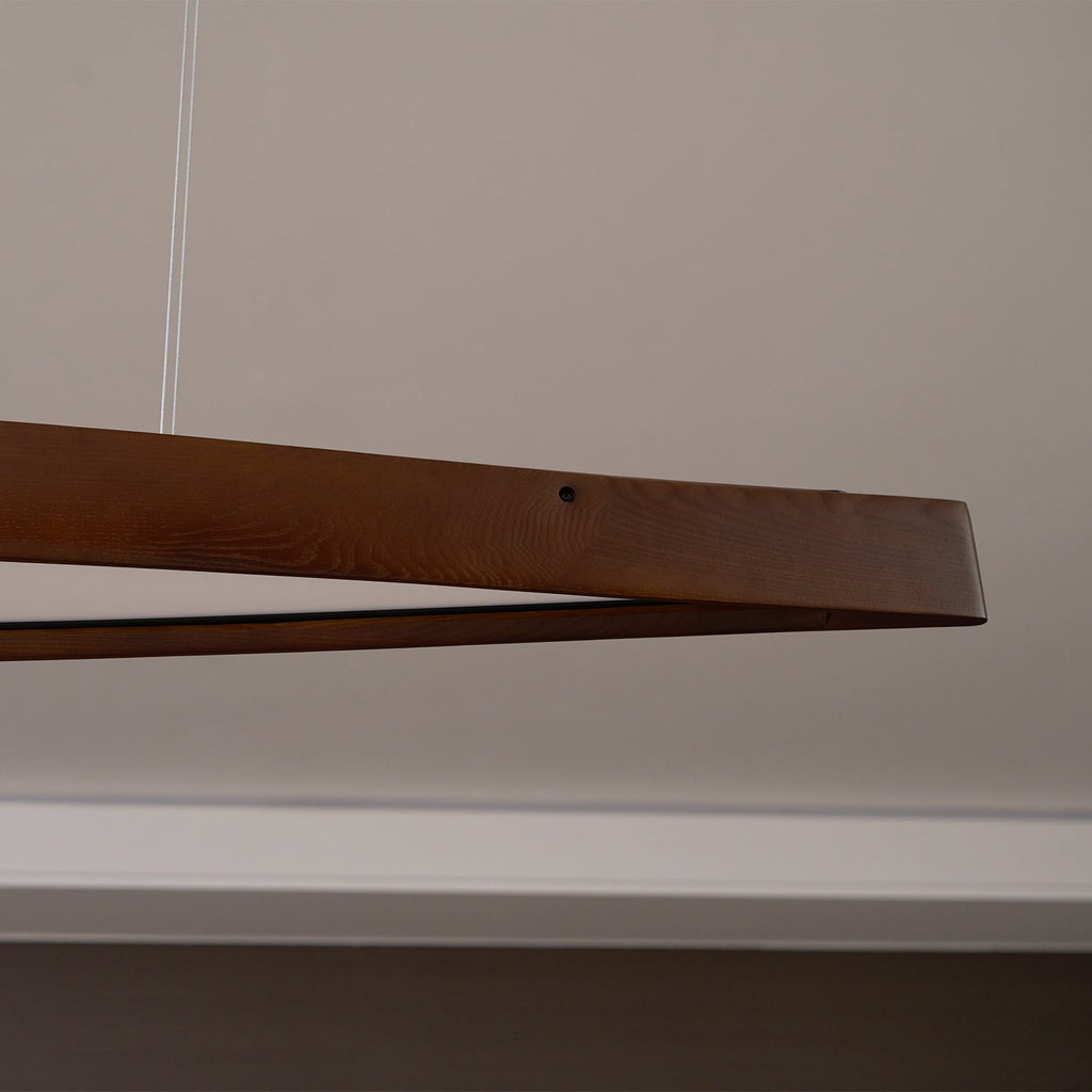 Horizon Linear Wood LED Pendant Light - product view 31
