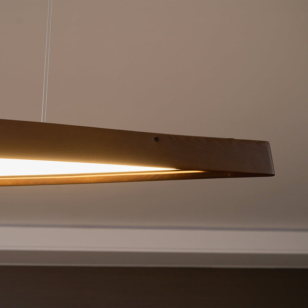 Horizon Linear Wood LED Pendant Light - product view 32