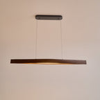 Horizon Linear Wood LED Pendant Light - product view 38