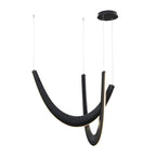 Interlace U-Shaped Wood LED Pendant Light - product view 8