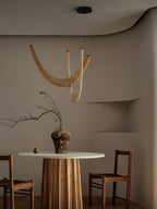 Interlace U-Shaped Wood LED Pendant Light - product view 20