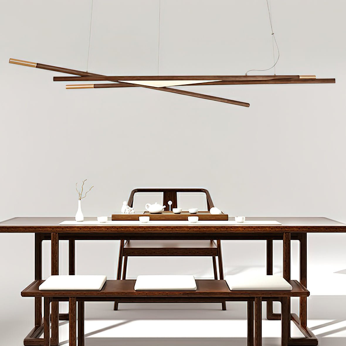 Intersect Chandelier — product and interior detail 2