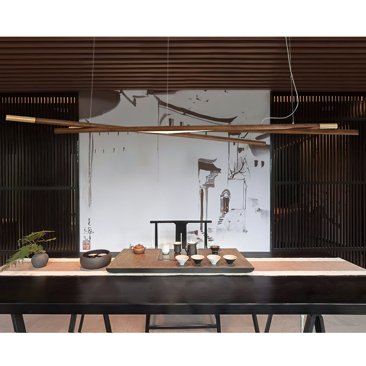 Intersect Chandelier — product and interior detail 14