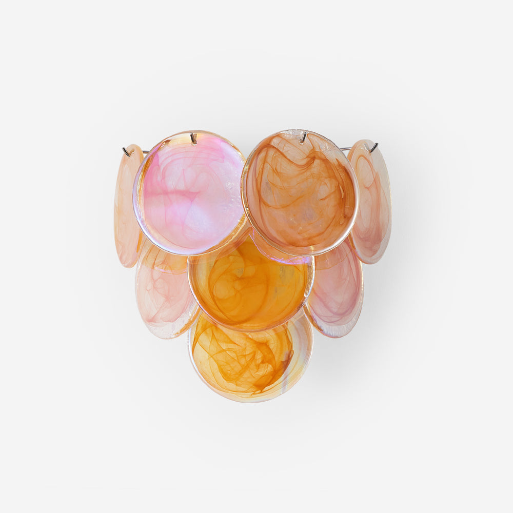 Ivara Glass Disc Wall Sconce — product detail 1